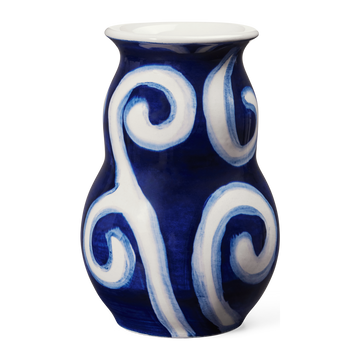 Tulle Vase H13 cm blue