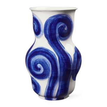 Tulle Vase H22.5 cm blue