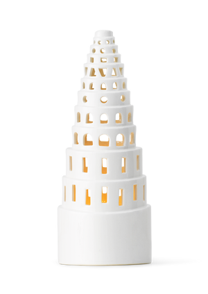 Urbania Lighthouse High tower Ø9 cm white