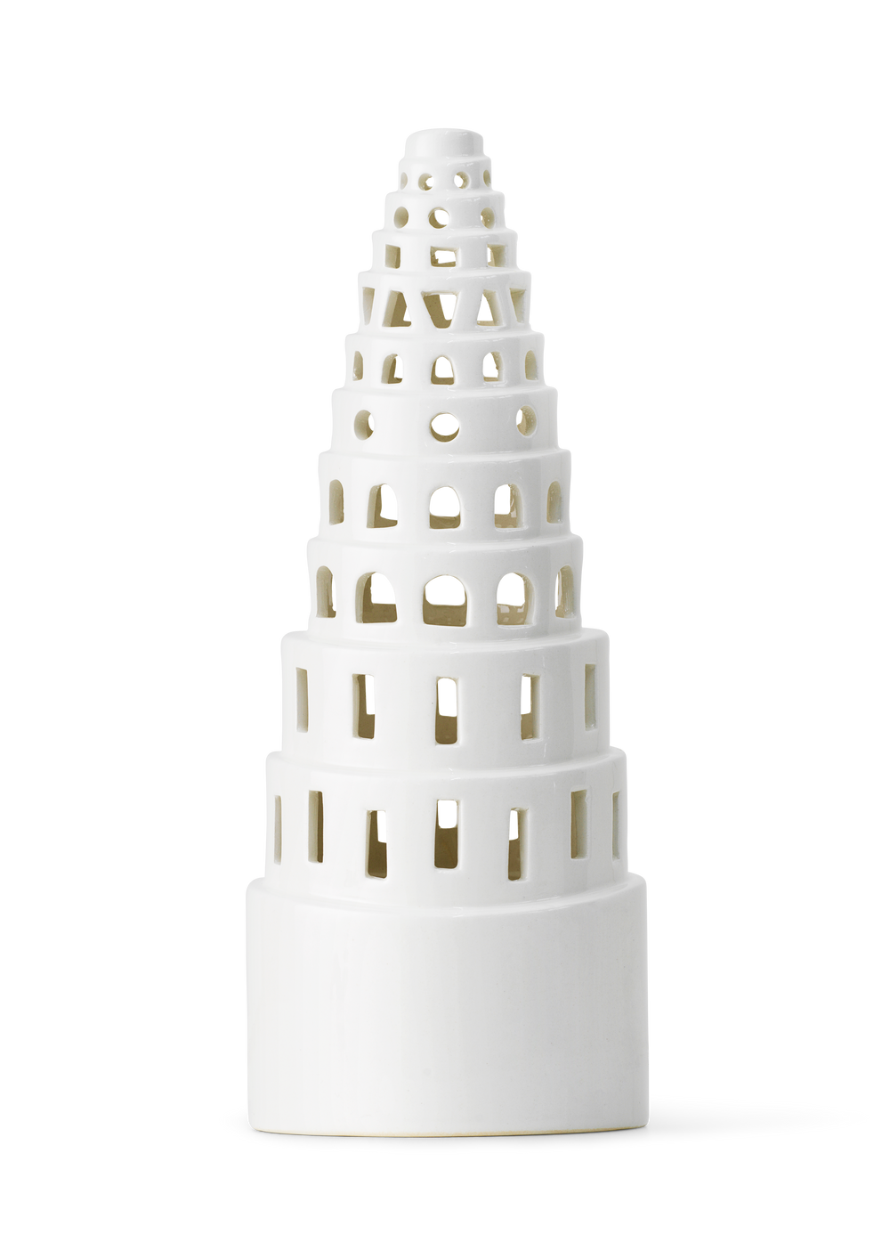 Urbania Lighthouse High tower Ø9 cm white