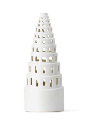 Urbania Lighthouse High tower Ø9 cm white