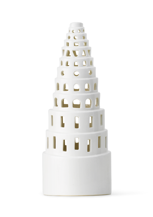 Urbania Lighthouse High tower Ø9 cm white
