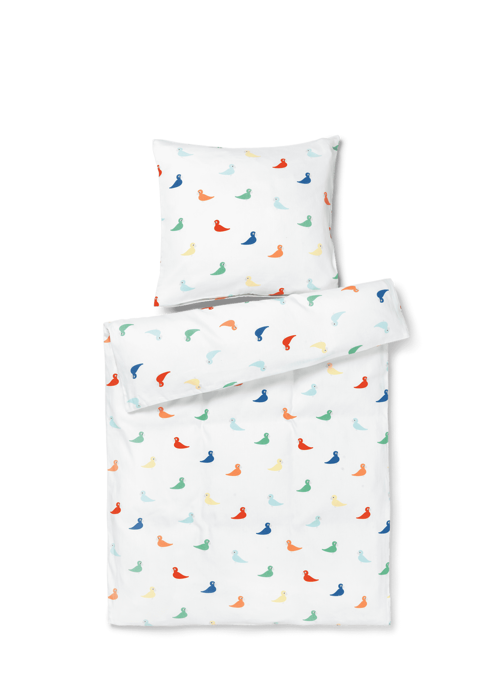 Bed linen Songbird baby 70x80cm SE multi