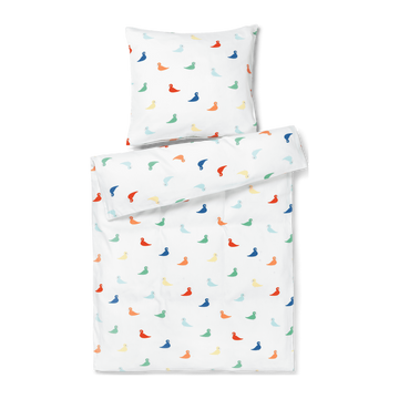 Bed linen Songbird baby 70x80cm SE multi
