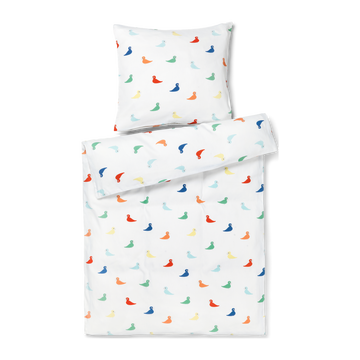 Bed linen Songbird junior 100x140cm DK multi