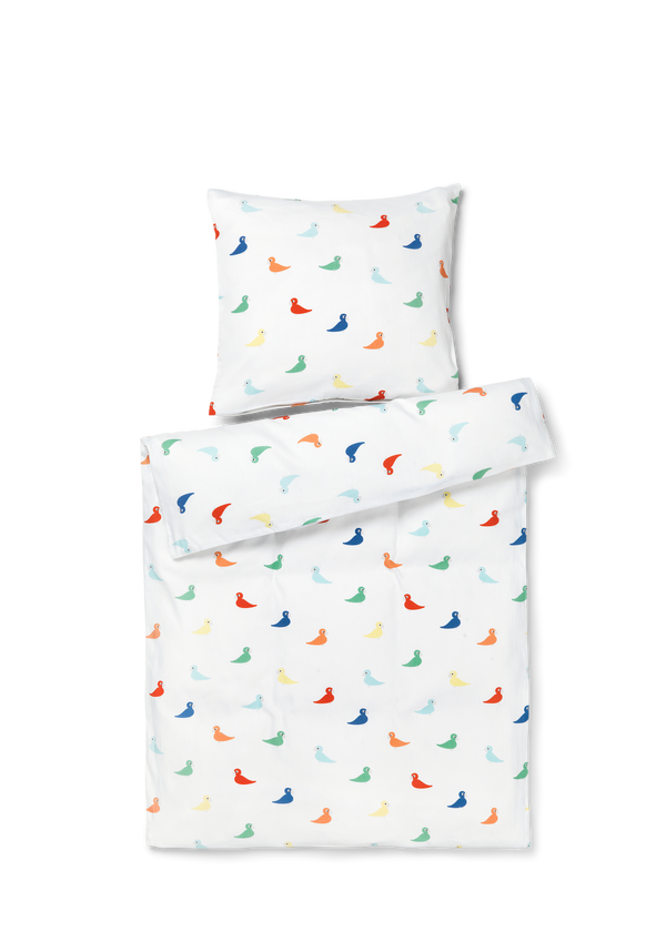 Bed linen Songbird baby 70x100cm DK multi