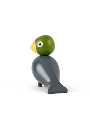 Songbird Nightingale H15.5 cm aqua