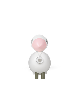 Songbird Love H15.5 cm white/rose