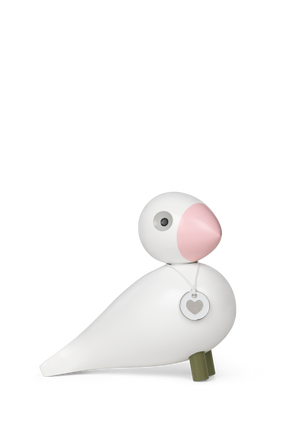Songbird Love H15.5 cm white/rose
