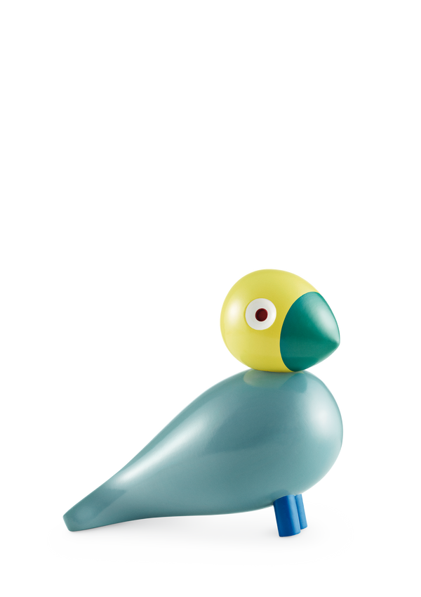 Songbird Sunshine H15.5 cm turquoise/yellow