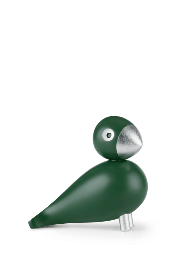 Songbird Georg H15.5 cm green/silver