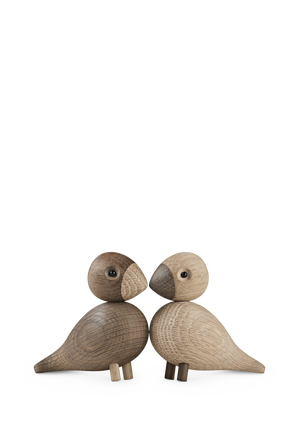 Lovebirds H9 cm 1 pair