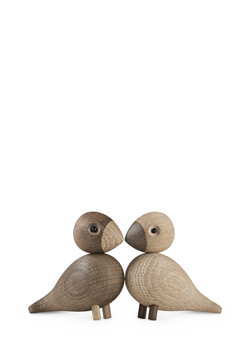 Lovebirds H9 cm 1 pair