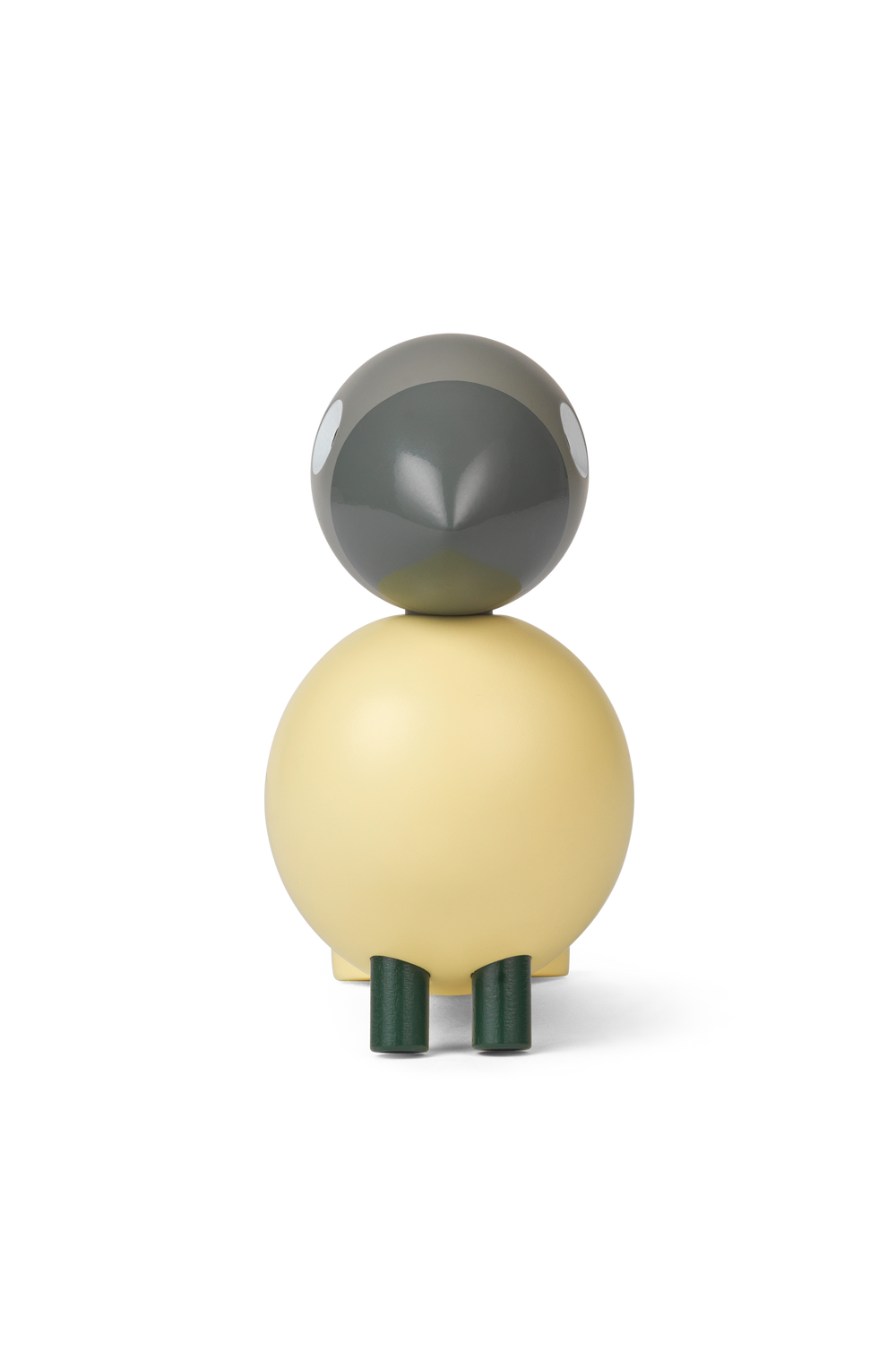 Year Bird Bella 2025 H12.5 cm cream/grey