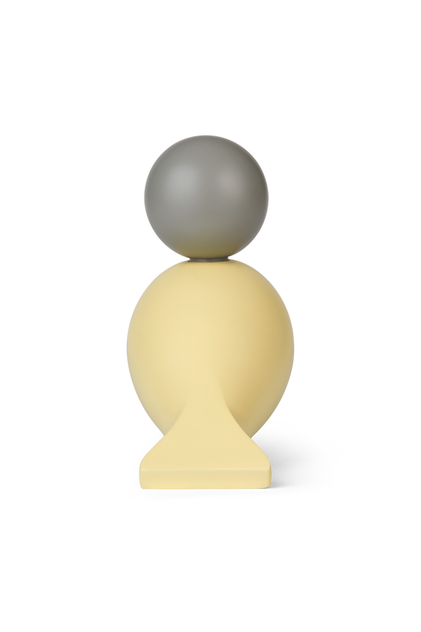 Year Bird Bella 2025 H12.5 cm cream/grey
