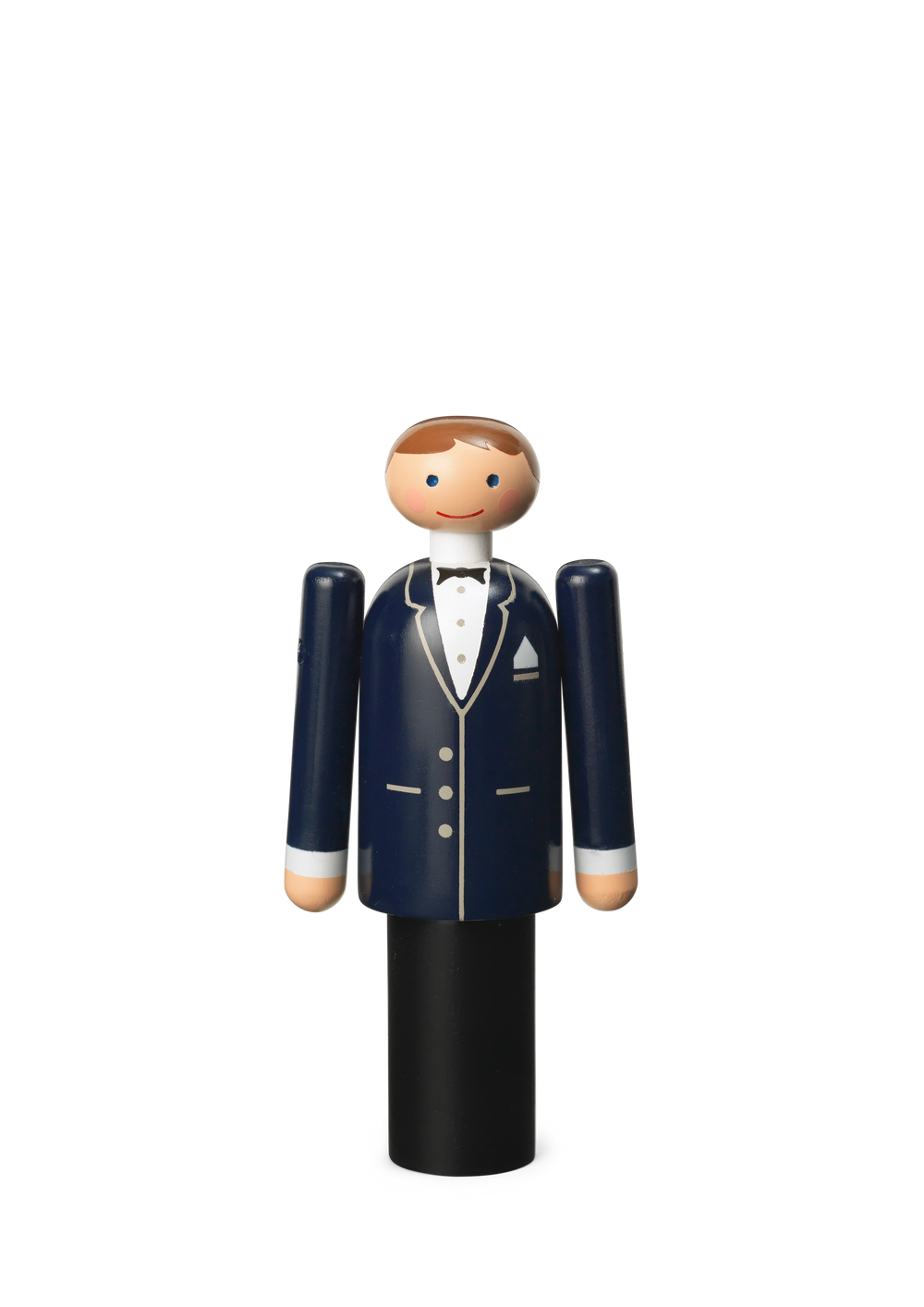 Groom H12 cm blue/black/white