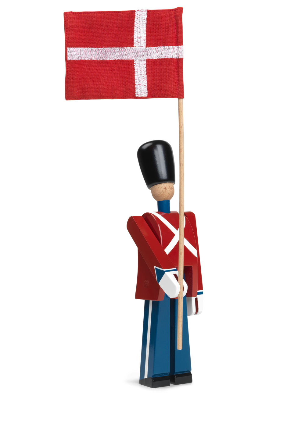Standard-bearer small red/blue/white