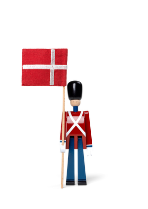 Standard-bearer mini red/blue/white