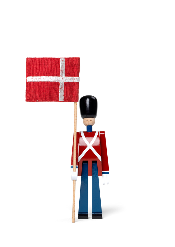 Standard-bearer mini red/blue/white