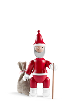 Santa Claus H19.5 cm red/white
