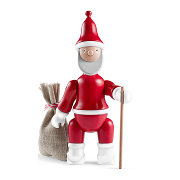 Santa Claus H19.5 cm red/white