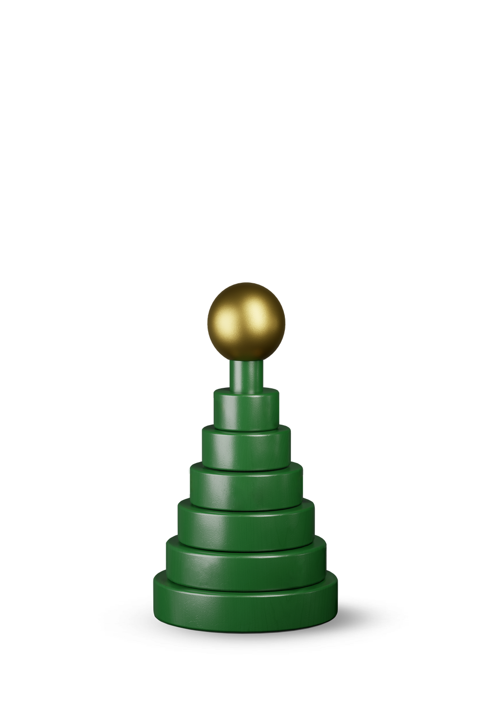 Christmas tree H13.5 green