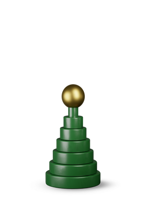 Christmas tree H13.5 green