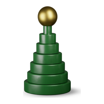 Christmas tree H13.5 green