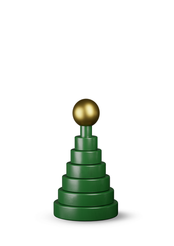 Christmas tree H13.5 green