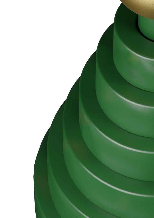 Christmas tree H13.5 green