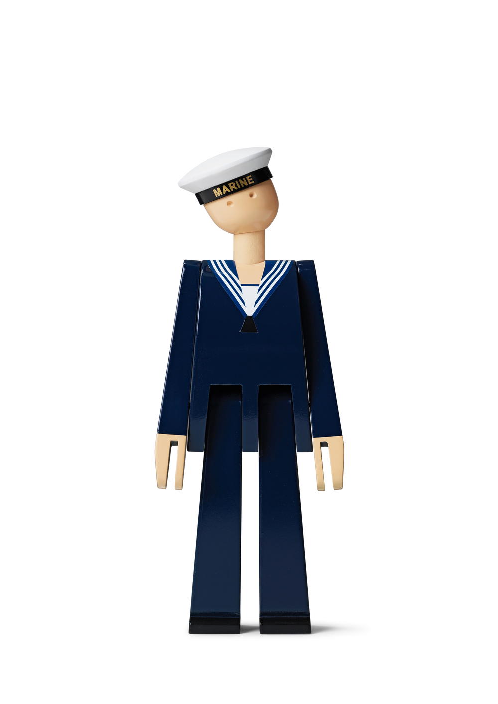 Marine H20.5 cm dark blue/white