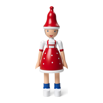 Christmas Lise H17,5 red/blue/white