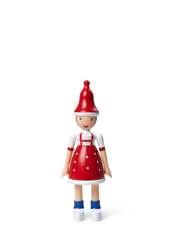 Christmas Lise H17,5 red/blue/white