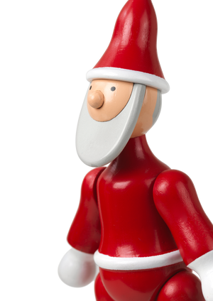 Santa Claus and Santa Clara red/white