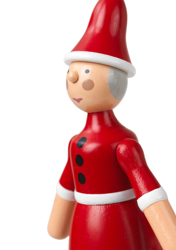 Santa Claus and Santa Clara red/white