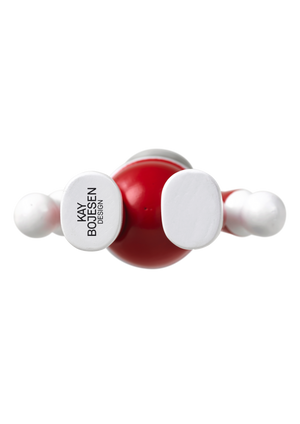 Santa Claus and Santa Clara red/white