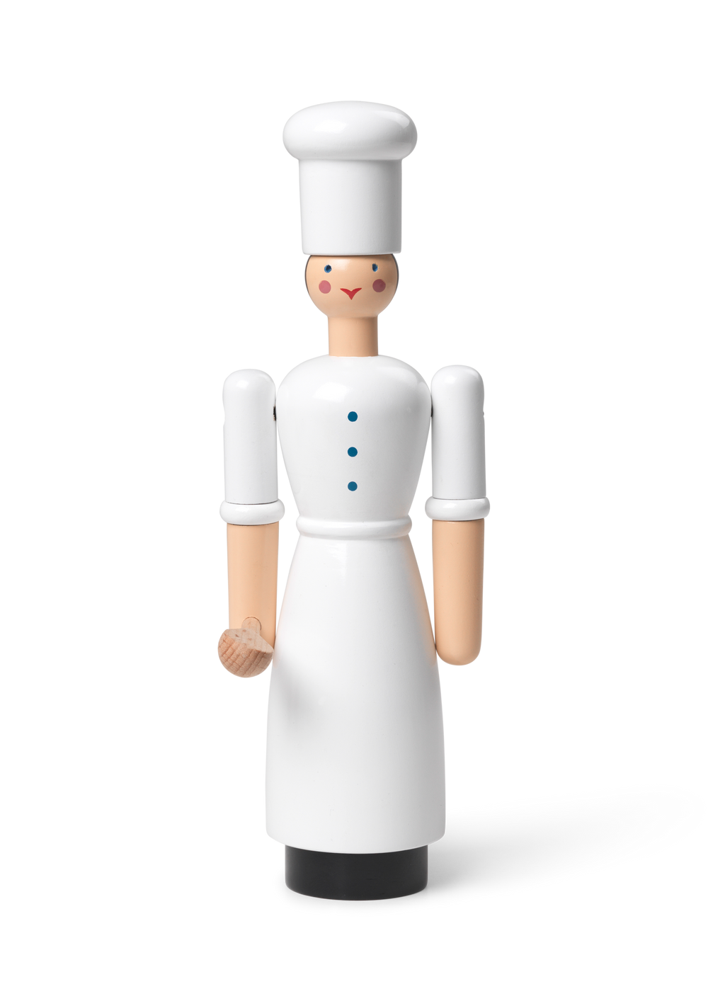 Cook girl H17.5 cm white