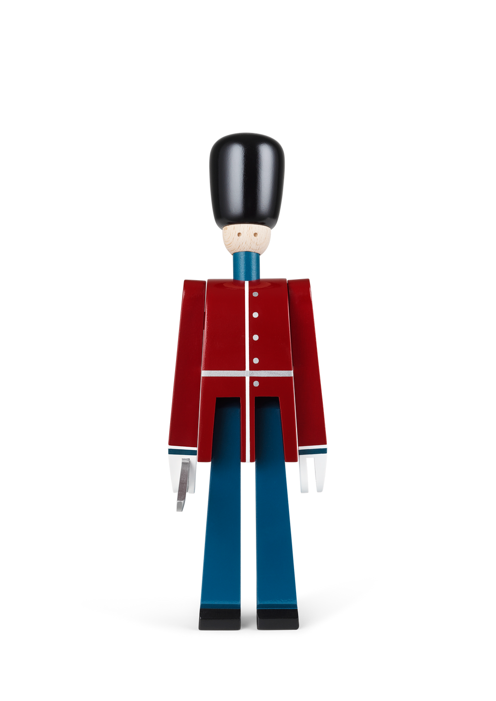 Guardsman with sword small red/blue/white