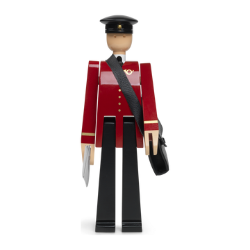 Postman H20 cm black/red