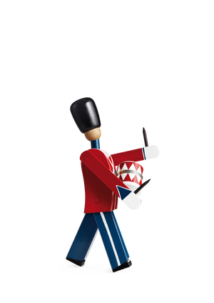 Drummer small red/blue/white