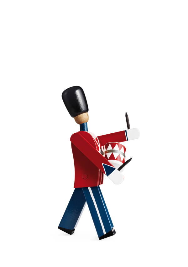 Drummer small red/blue/white