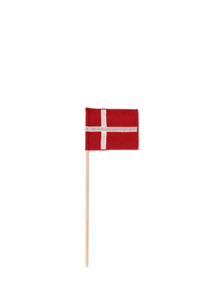 Spare part Textile flag for mini standard-bearer (39226) red/white