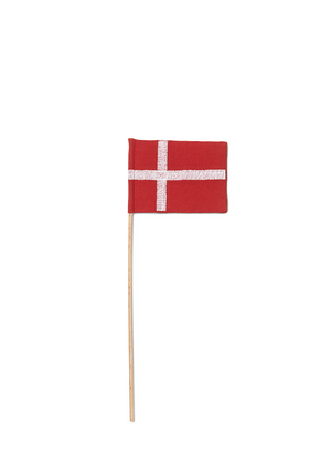 Spare part Textile flag for small standard-bearer (39482) red/white
