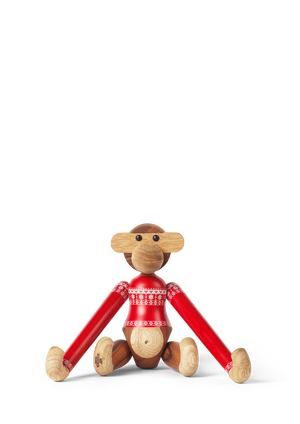 Monkey Christmas Jumper 2024 small teak/limba