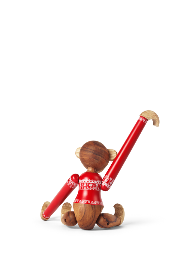 Monkey Christmas Jumper 2024 small teak/limba