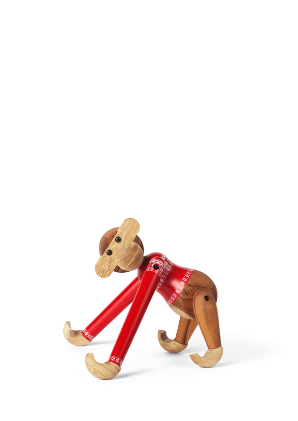 Monkey Christmas Jumper 2024 small teak/limba