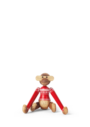 Monkey Christmas Jumper 2024 mini teak/limba