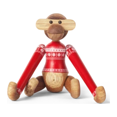 Monkey Christmas Jumper 2024 mini teak/limba