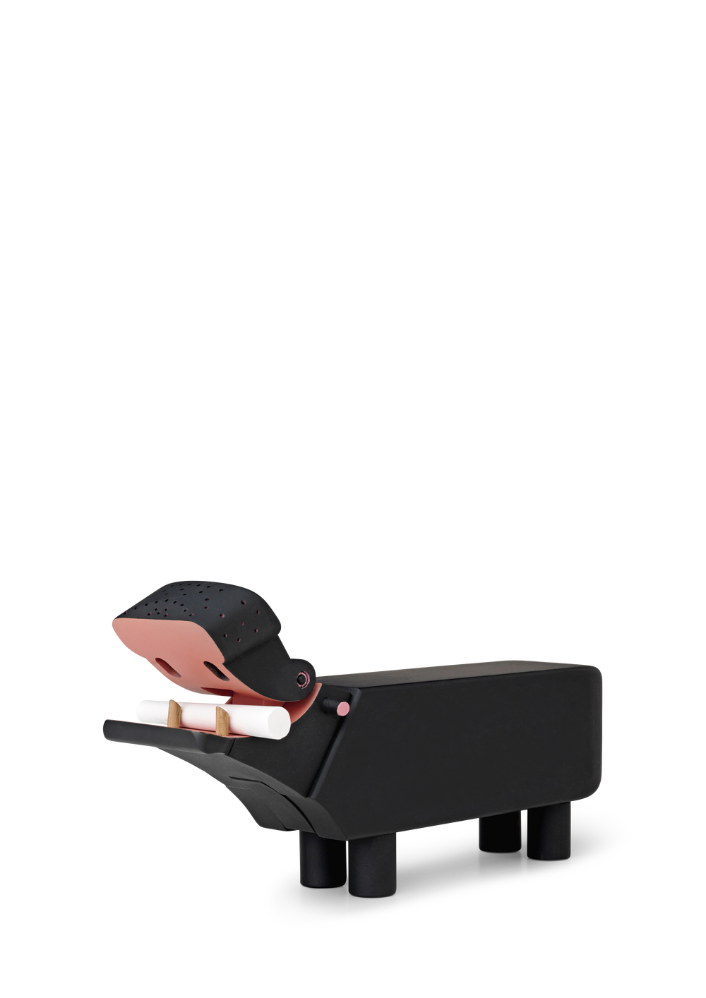 Hippo H12.5 cm black