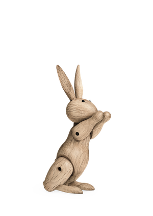 Rabbit H16 cm oak